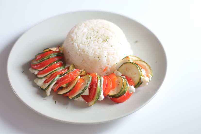 Foto von Gemüse-Gratin à la Ratatouille