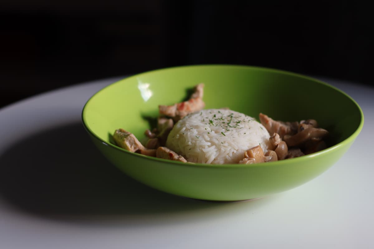 Geschnetzeltes in Champignonrahmsoße - Glutenfreies Rezept von maximalfannitastisch