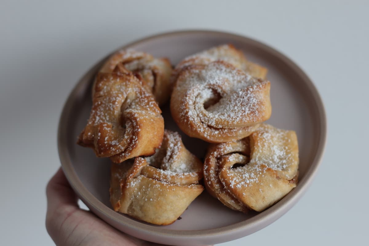 Blätterteig Kringel