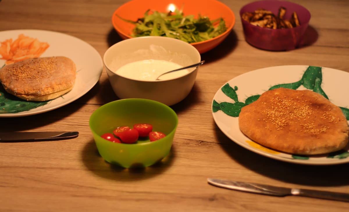 Glutenfreies Fladenbrot