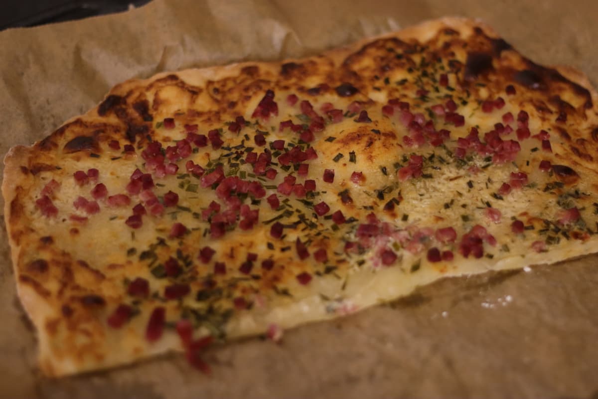 Glutenfreier Flammkuchen