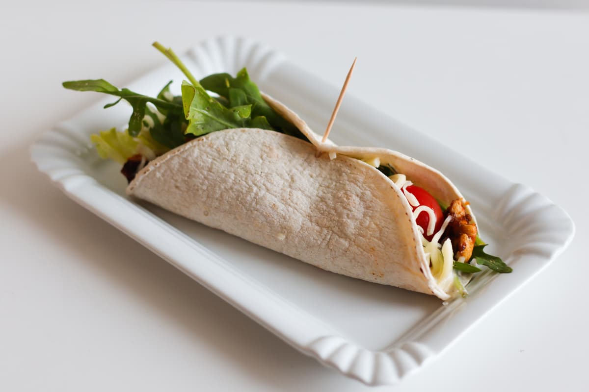 Wraps mit Hähnchen